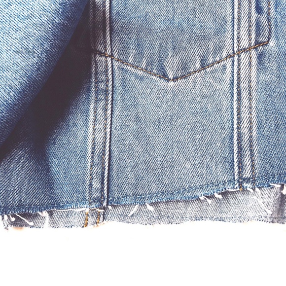 LAST ONE! Fashion Nova by Vibrant Denim Jacket - Picture 7 of 11